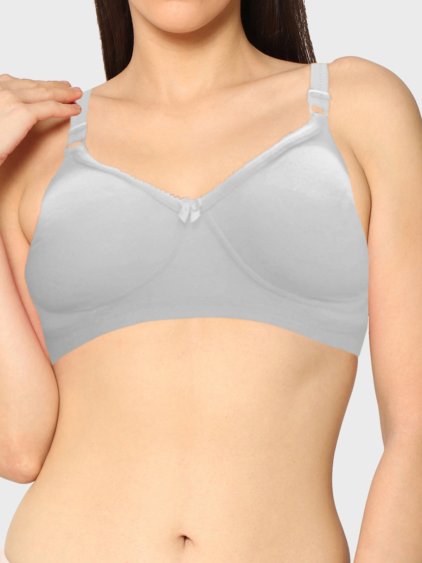 Eden19 Non Wired Non Padded Full Coverage Daily Wear Cooling T-shirt Bra Pack Of 1