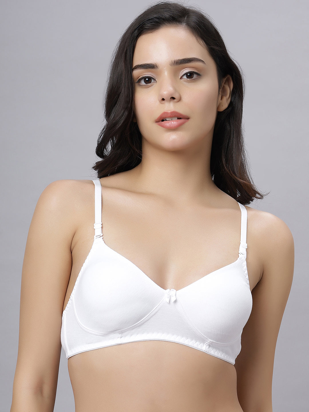 Eden103 Full Coverage Non Padded White color Bra (pack of 1)