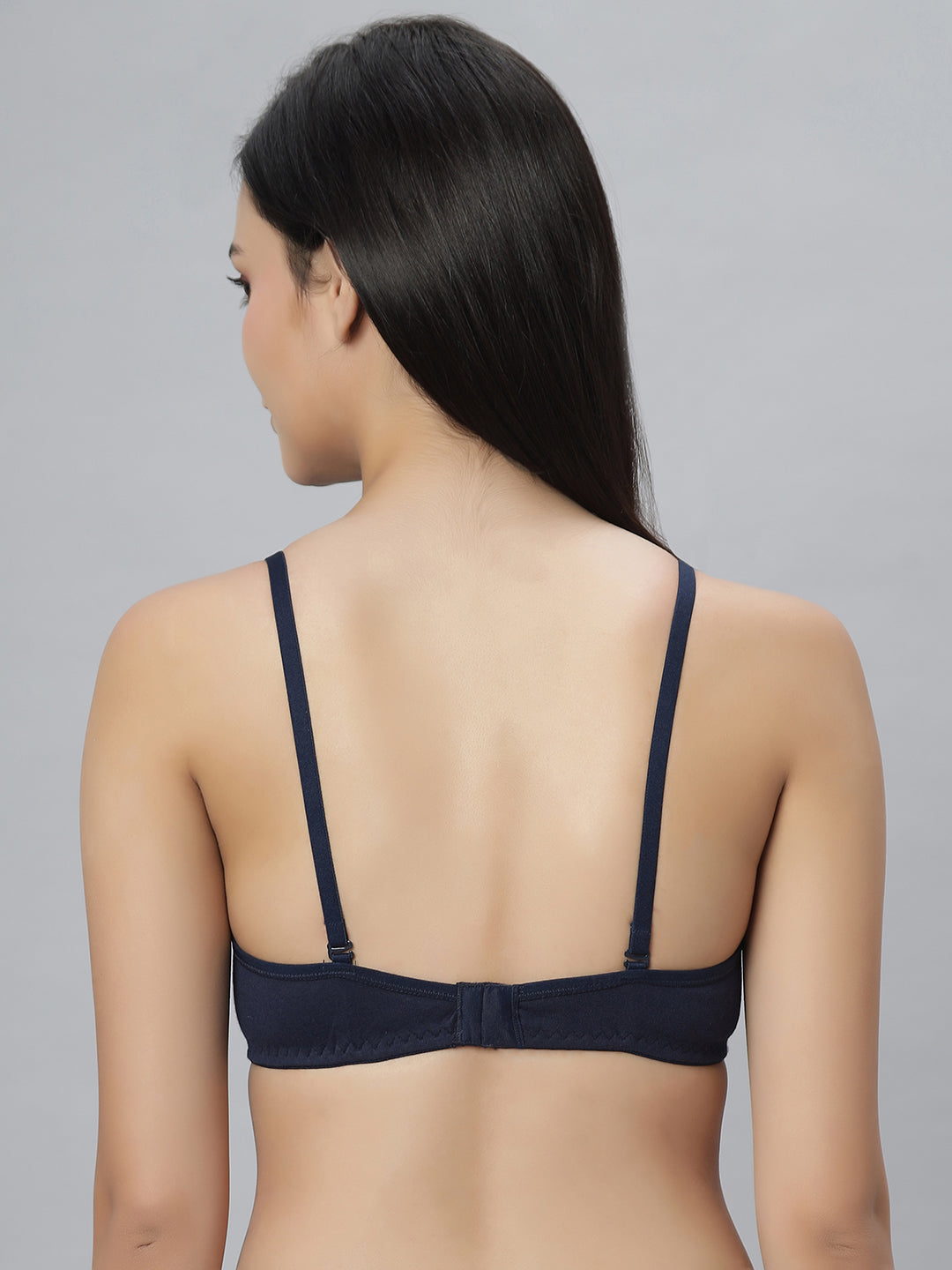 Eden101 Full Coverage Soft Padded Navyblue color Bra (pack of 2)