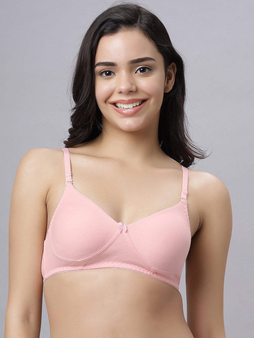 Eden103 Full Coverage Non Padded Pink color Bra (pack of 1)