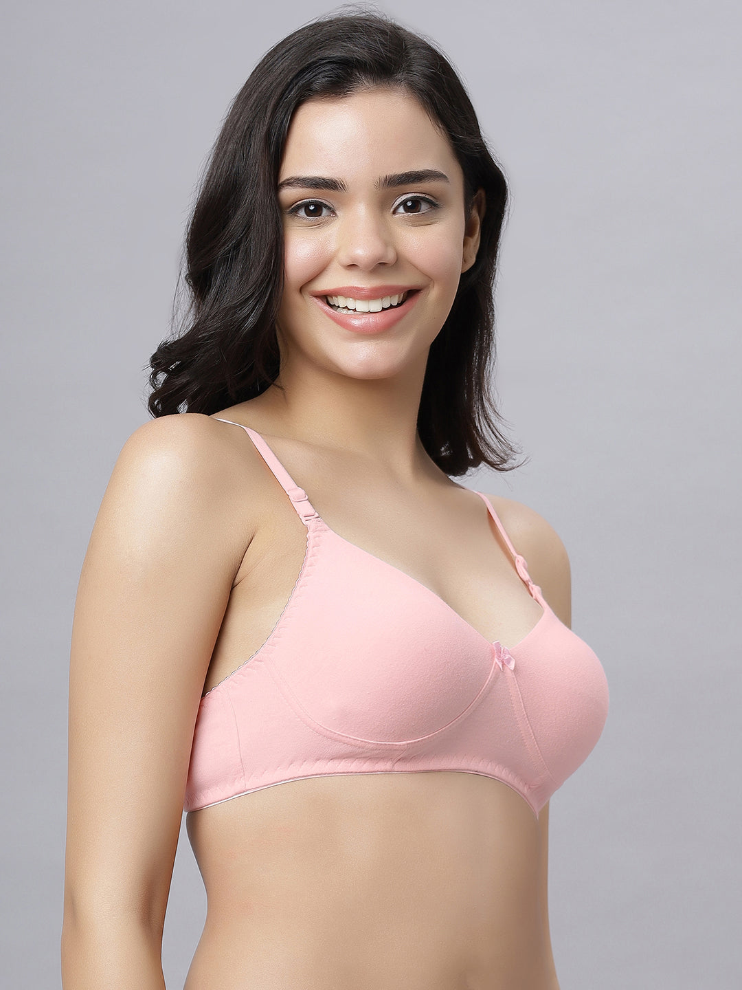 Eden103 Full Coverage Non Padded Pink color Bra (pack of 1)