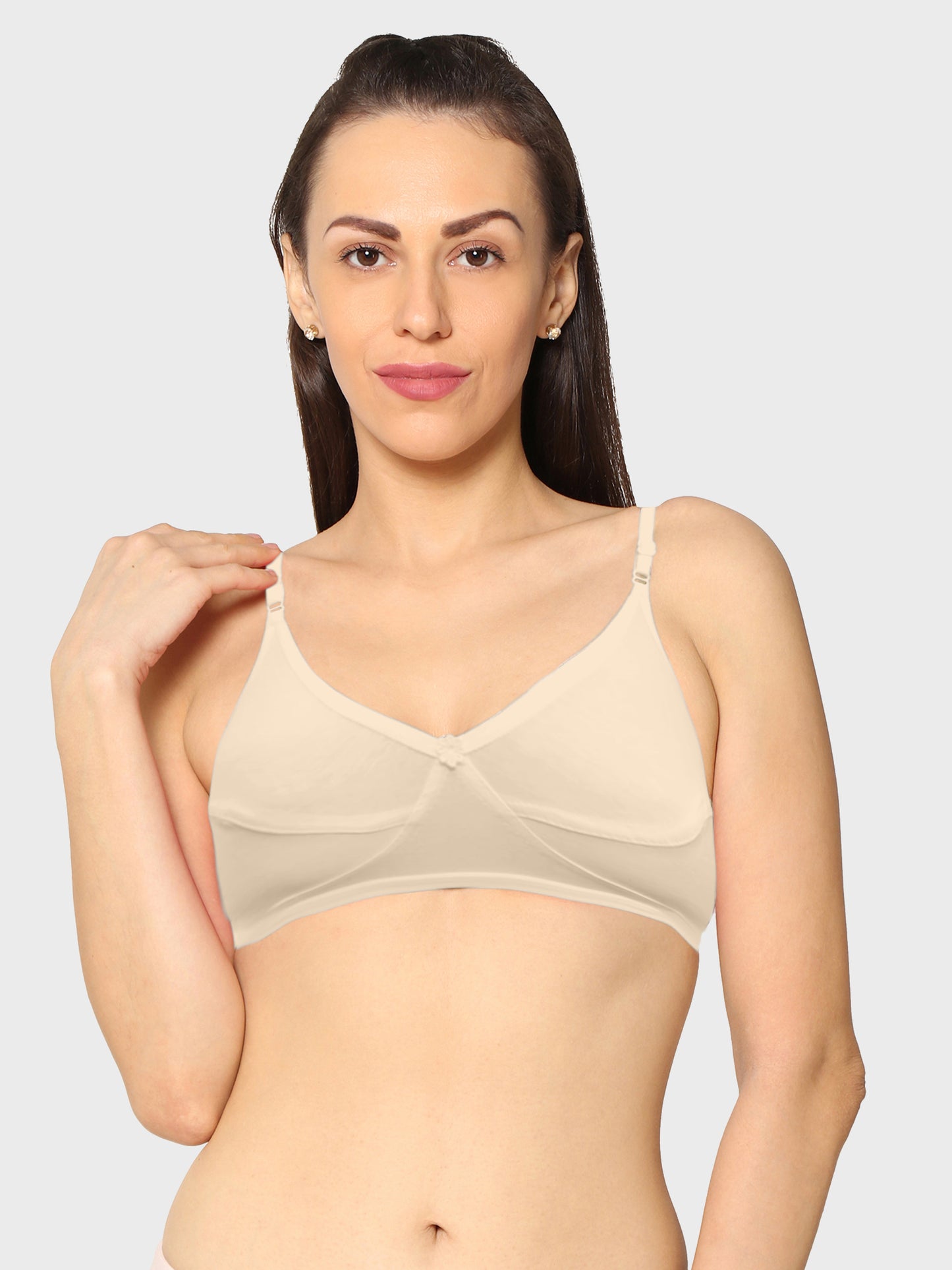 Eden20 Non Wired Non Padded Full Coverage Daily Wear Cooling T-shirt Bra Pack Of 1