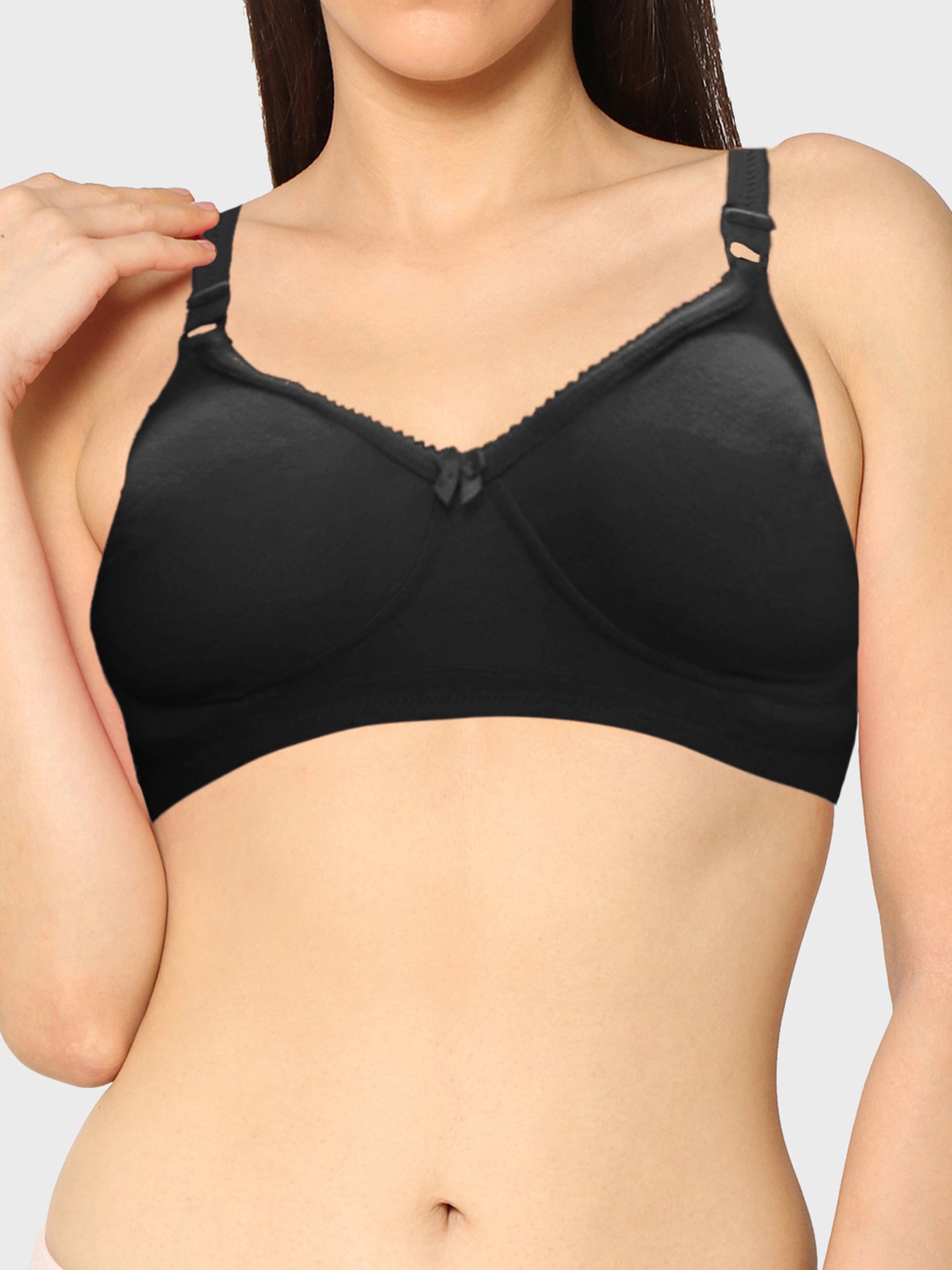 Kavya01 Non Wired Non Padded Full Coverage Daily Wear Cooling T-shirt Bra Pack Of 1