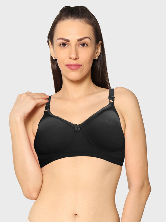 Kavya01 Non Wired Non Padded Full Coverage Daily Wear Cooling T-shirt Bra Pack Of 1