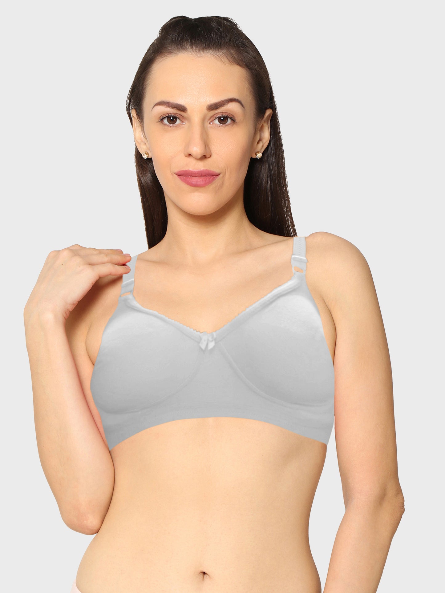 Eden19 Non Wired Non Padded Full Coverage Daily Wear Cooling T-shirt Bra Pack Of 1