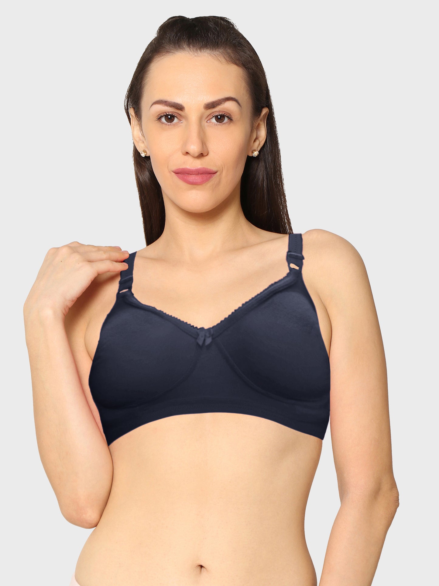 Eden19 Non Wired Non Padded Full Coverage Daily Wear Cooling T-shirt Bra Pack Of 1