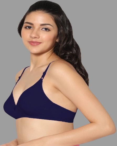 Eden 02  Non-Padded Half Coverage Bra (Pack of 1)