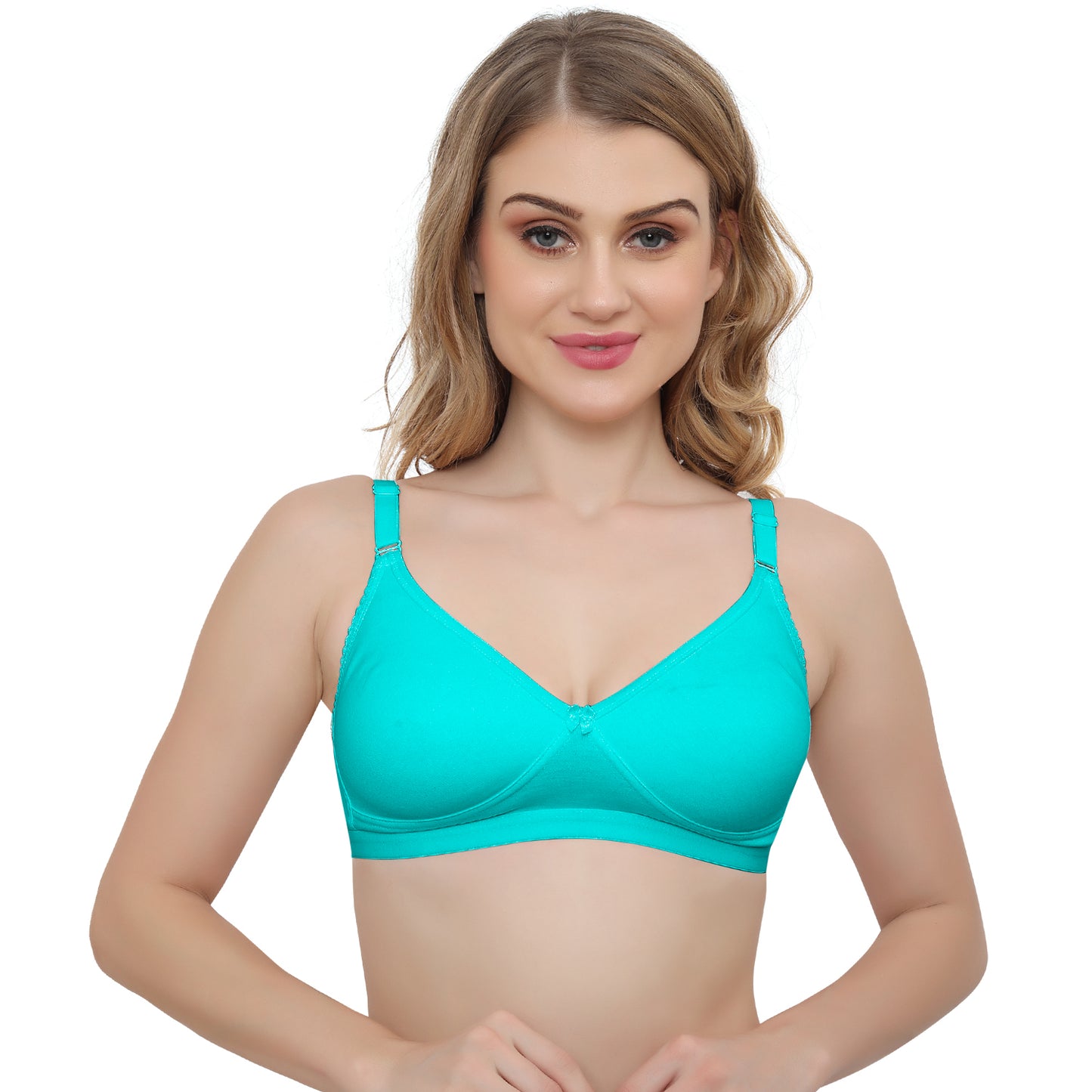 Plus Size Non padded Medium Coverage Daily Wear T Shirt Bra.