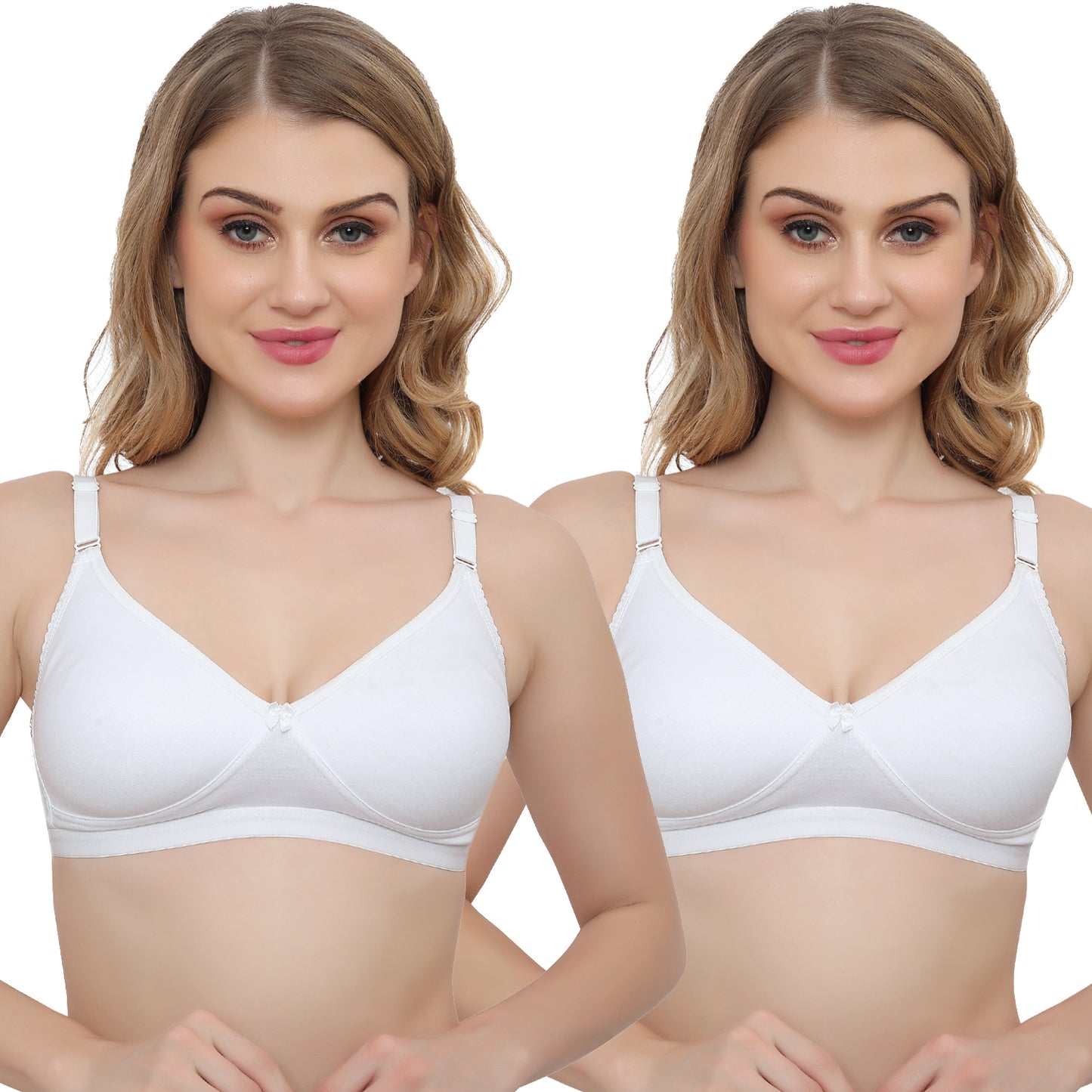 plus size Non padded Medium coverage Daily Wear T Shirt Bra.