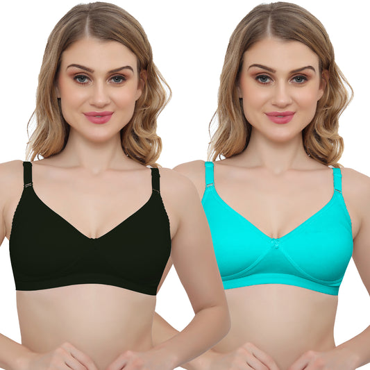 Plus Size Non padded Medium Coverage Daily Wear T Shirt Bra.