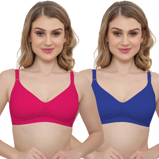 Plus Size Non padded Medium Coverage Daily Wear T Shirt Bra.