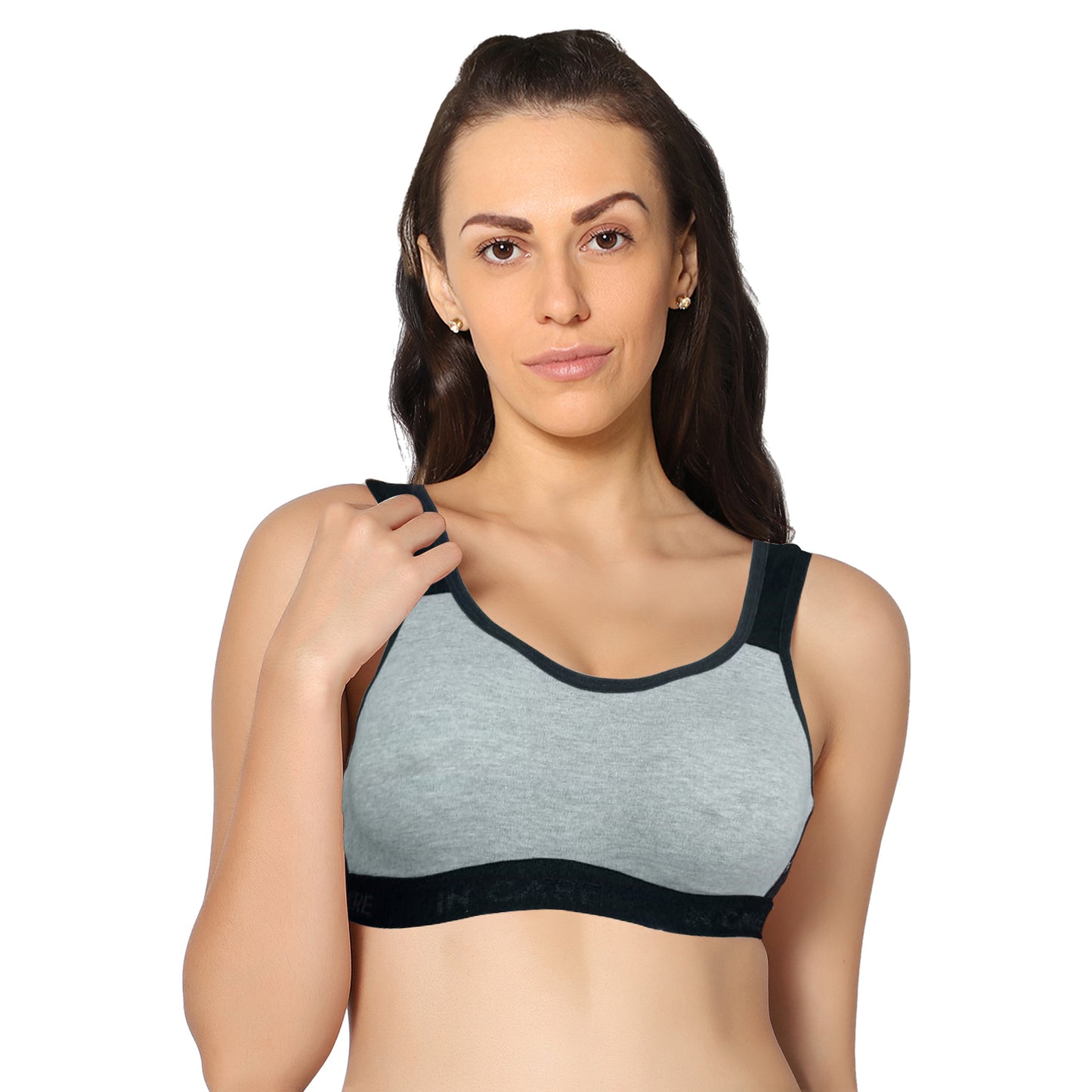 Full Coverage Non Padded All Day Comfort Workout Sports Bra Pack Of 2.