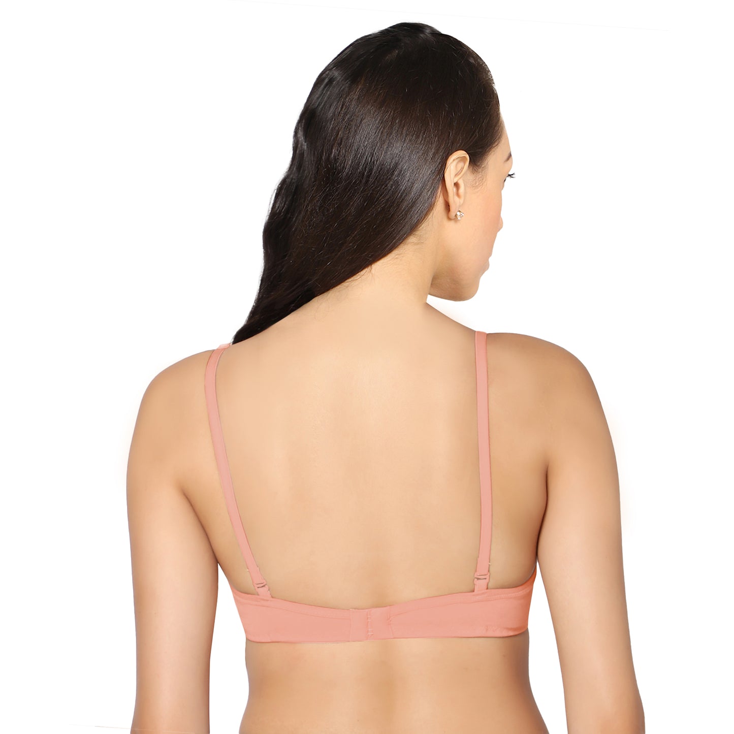 Full Coverage Non Padded Super Combed Cotton Stretch All Day Comfort Bra.