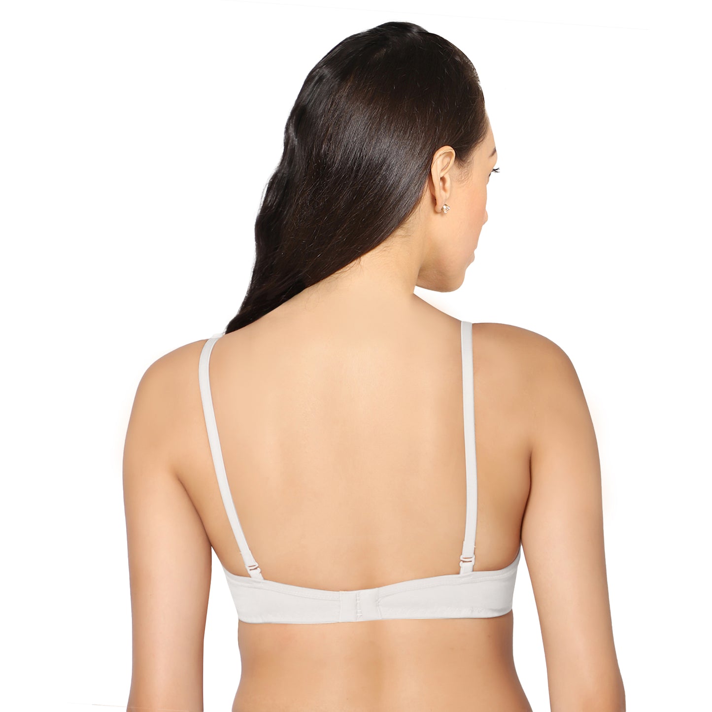 Full Coverage Non Padded Super Combed Cotton Stretch All Day Comfort Bra.